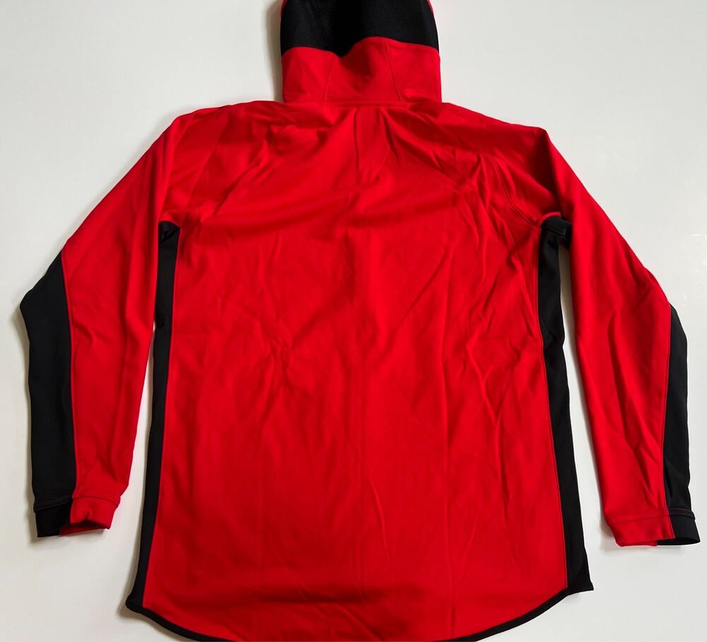 Nike Therma-FIT Basketball Hooded Track Jacket Red FD1132-661 Men's Size L